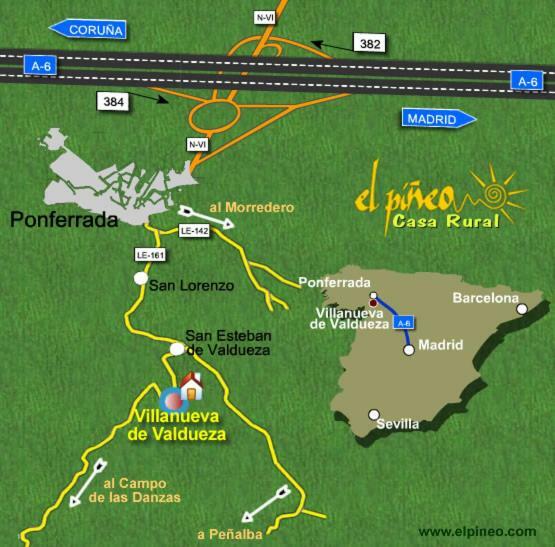 El Pineo Villanueva de Valdueza Exterior foto